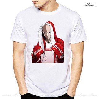 Áo thun One Punch Man in hình Saitama phong cách hiện đại - Mẫu mới F2320