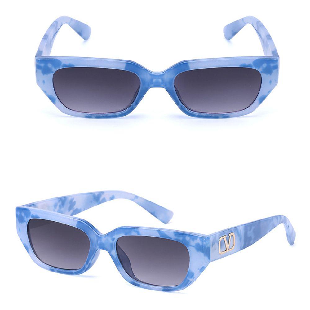 Kính Mát Hình Đa Giác Chống Tia UV Phong Cách Hàn Quốc Dành Cho Nữ