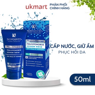 Gel thạch, serum novosvit ha b5 aqua boost cấp nước, bù ẩm, làm dịu da căng mướt 25ml - 50ml