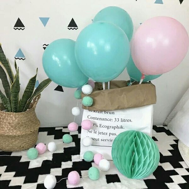 Set 10 Bong Bóng Latex 12inch 2.2g Trang Trí Tiệc Sinh Nhật
