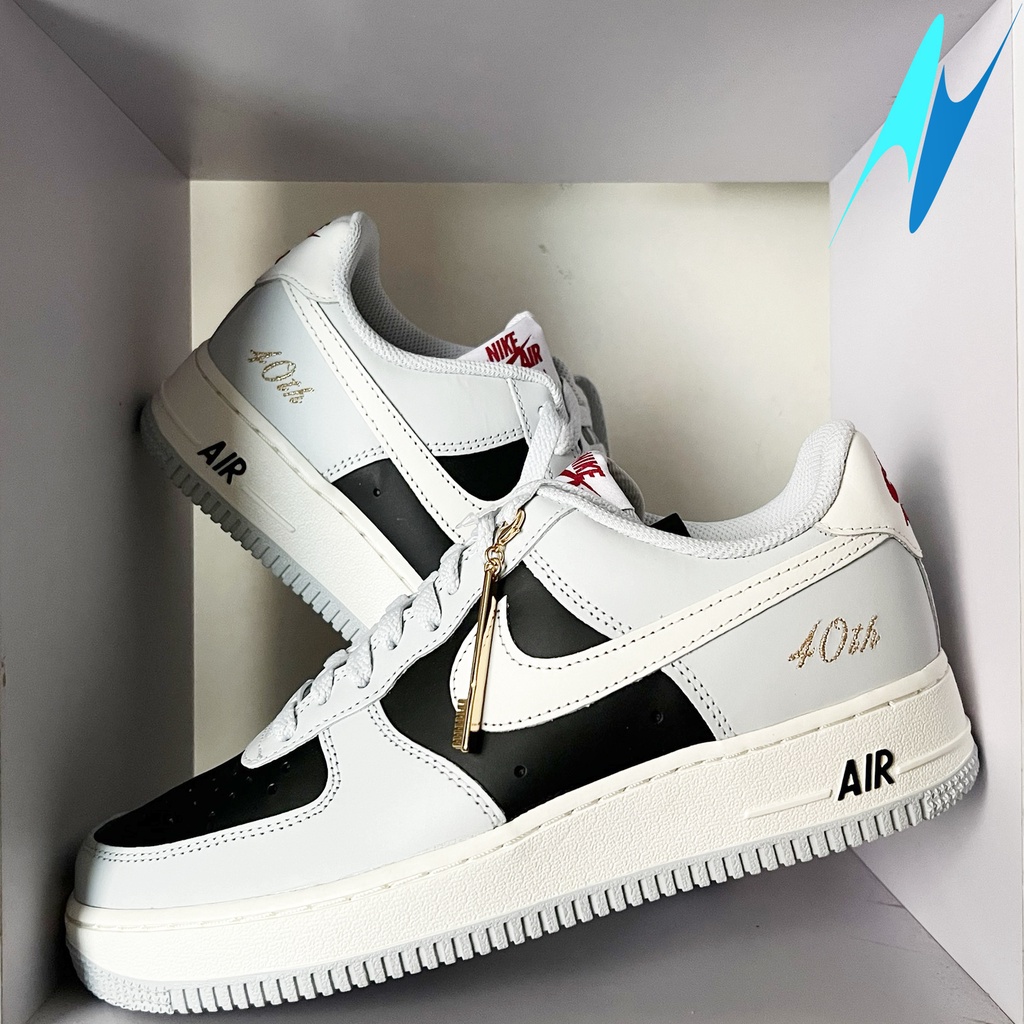 Giày Nike Air Force 1 Low Unlocked By You Pure Platinum Black Chính hãng 100%