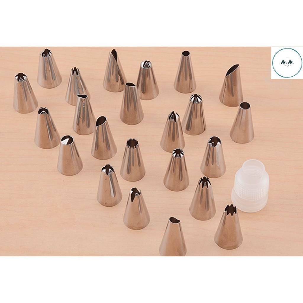 Đui bắt kem tạo hình bánh bông lan, bánh gato