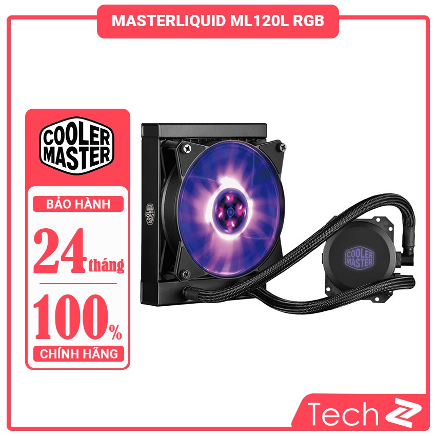 Tản nước AIO Cooler Master MASTERLIQUID ML120L RGB (TechZ)