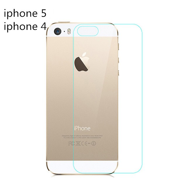 2 kính cường lực chống nổ mặt trước và sau cho iPhone 4/5