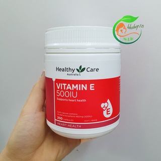 Healthy care vitamin e - hộp 200 viên 500iu