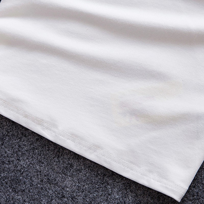 T-shirt ngắn tay cotton đồng phục học sinh đồng phục cho bé trai.