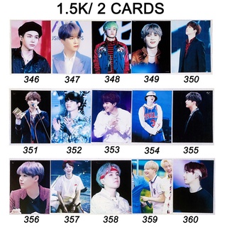Sale set card SUGA BTS 3