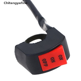 CTYE LED Headlight Switch Far Near Three Line Motorcycle Handlebar Switch Button FINE