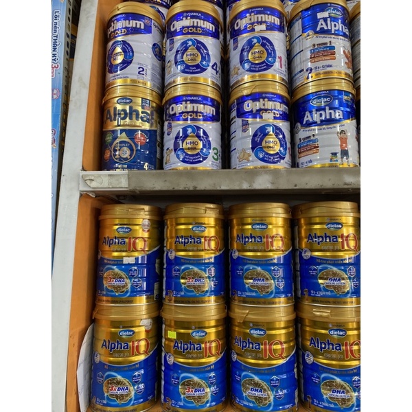 Sữa Bột Dielac Alpha Gold 3 (900g) mẫu mới [ giao bao bì Mới]
