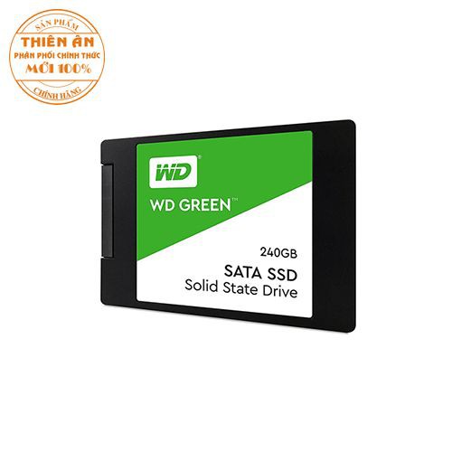Ổ cứng SSD WD 240GB Green - HÀNG CHÍNH thumbnail