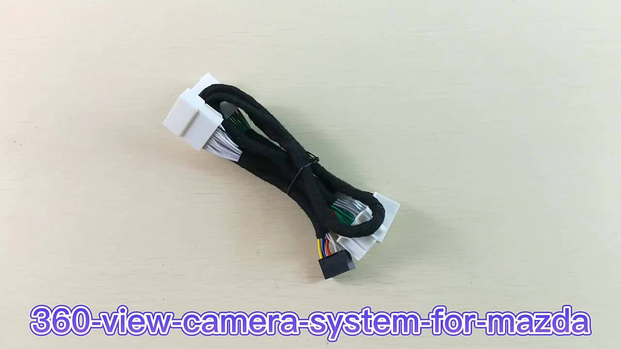 Bộ 3 camera tiến và 2 mắt cạp lề gương cho xe ô tô MAZDA