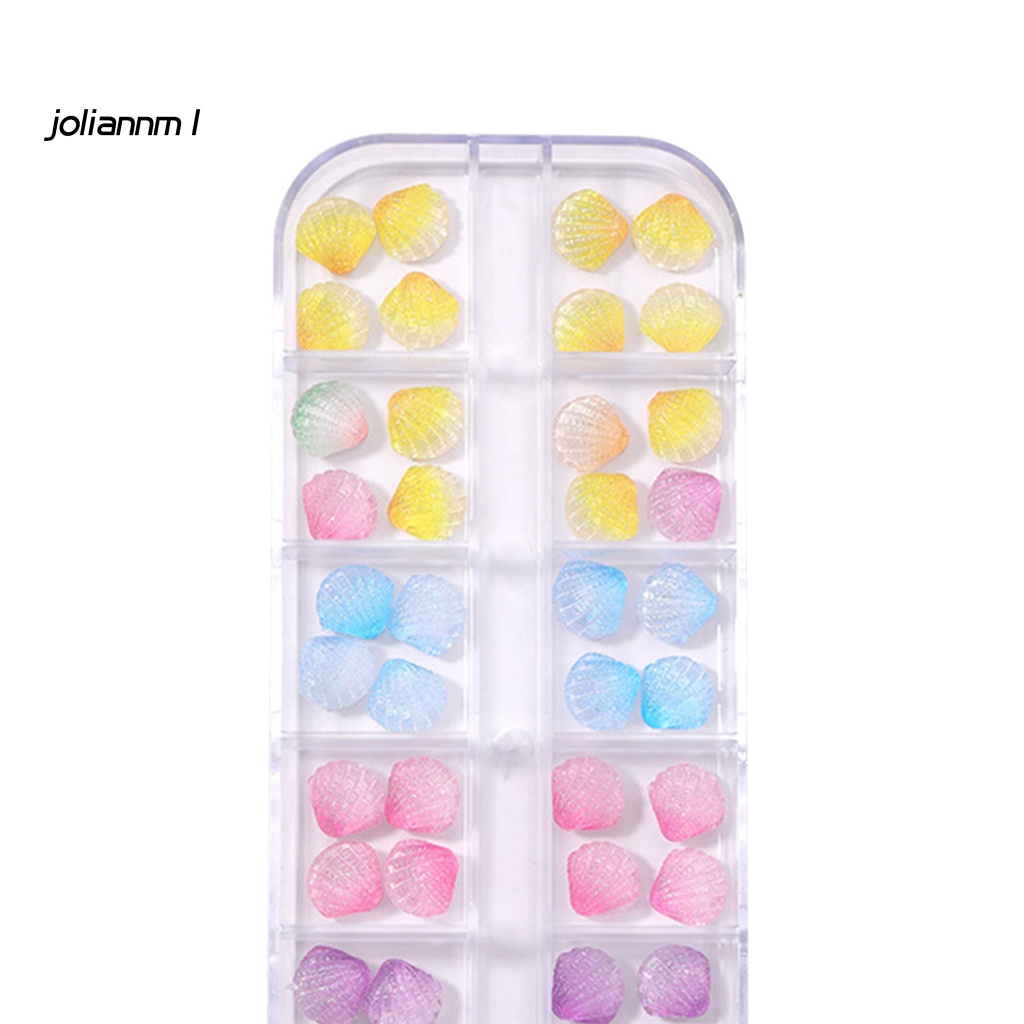 1 Hộp Phụ Kiện Trang Trí Móng Tay 3D Sáng Tạo