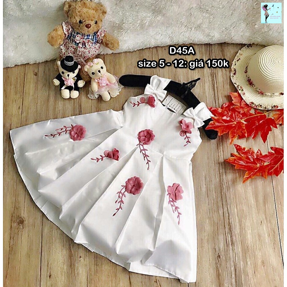 Đầm tiểu thư (trắng)
