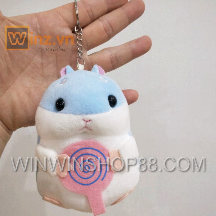 Móc khóa gấu bông Hamster V.2 Andhere