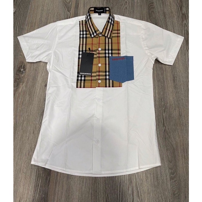 “ FREESHIP “ Áo Sơ Mi Cộc Nam Cao Cấp- Áo Sơ Mi Cộc Nam Pha Hoạ Tiết  New | BigBuy360 - bigbuy360.vn