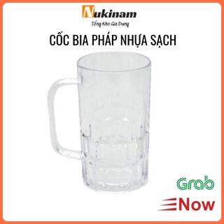 RẺ VÀ ĐẸP Cốc bia pháp nhựa meka trong suốt trang nhã  - Tổng kho gia dụng NUKINAM
