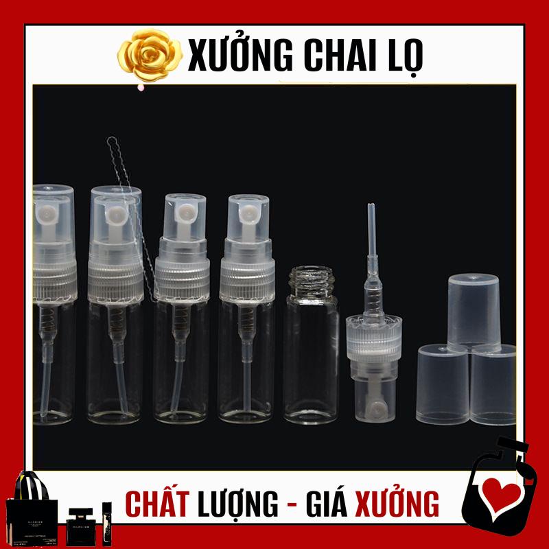 Lọ Chiết Nước Hoa ❤ TOP GIÁ RẺ ❤ Lọ chiết nước hoa thủy tinh mini 3ml,5ml,10ml đựng dầu thơm ,Xưởng Chai Lọ