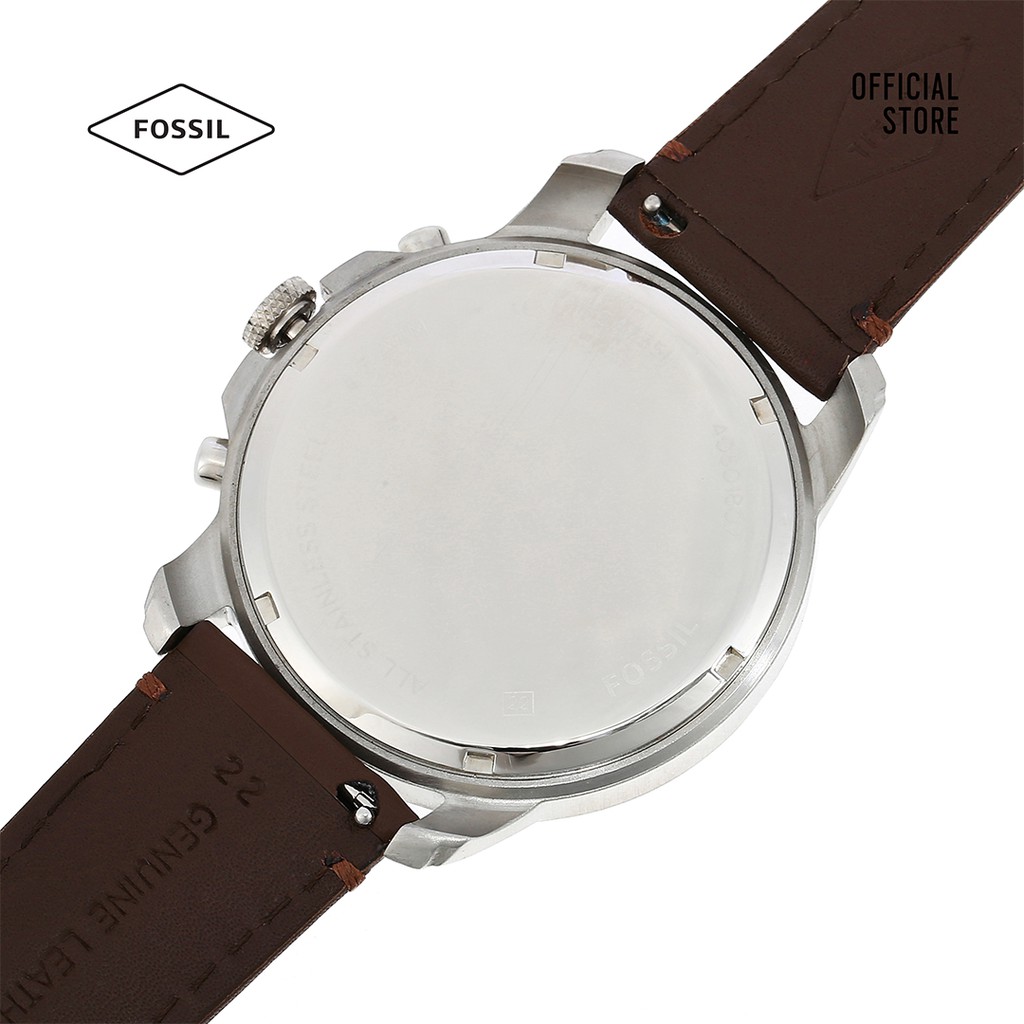 Đồng hồ nam Fossil Grant FS4735IE dây da - nâu