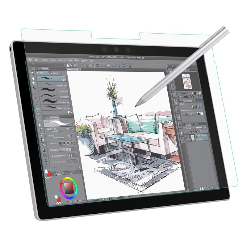 Miếng Dán Màn Hình Chống Trầy Cho Microsoft Surface Pro 7 / 6 / 5 / 4 / 3