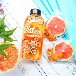 Detox giảm cân hoa quả Organic nhập khẩu từ Hàn Quốc ( tặng bình thủy tinh 600ml)