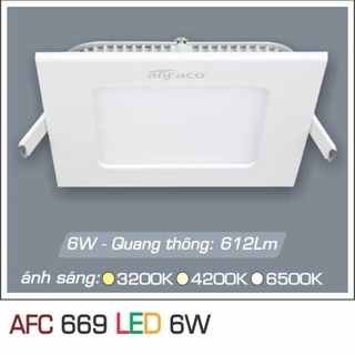 Đèn led âm trần downlight anfaco afc 669