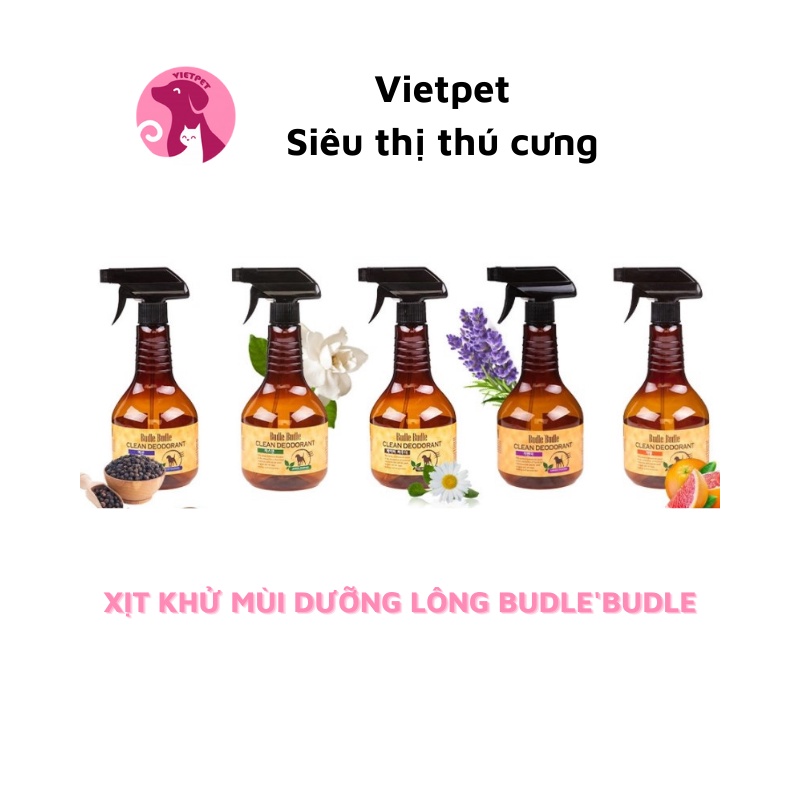Xịt khử mùi dưỡng lông Budle'Budle Hàn Quốc