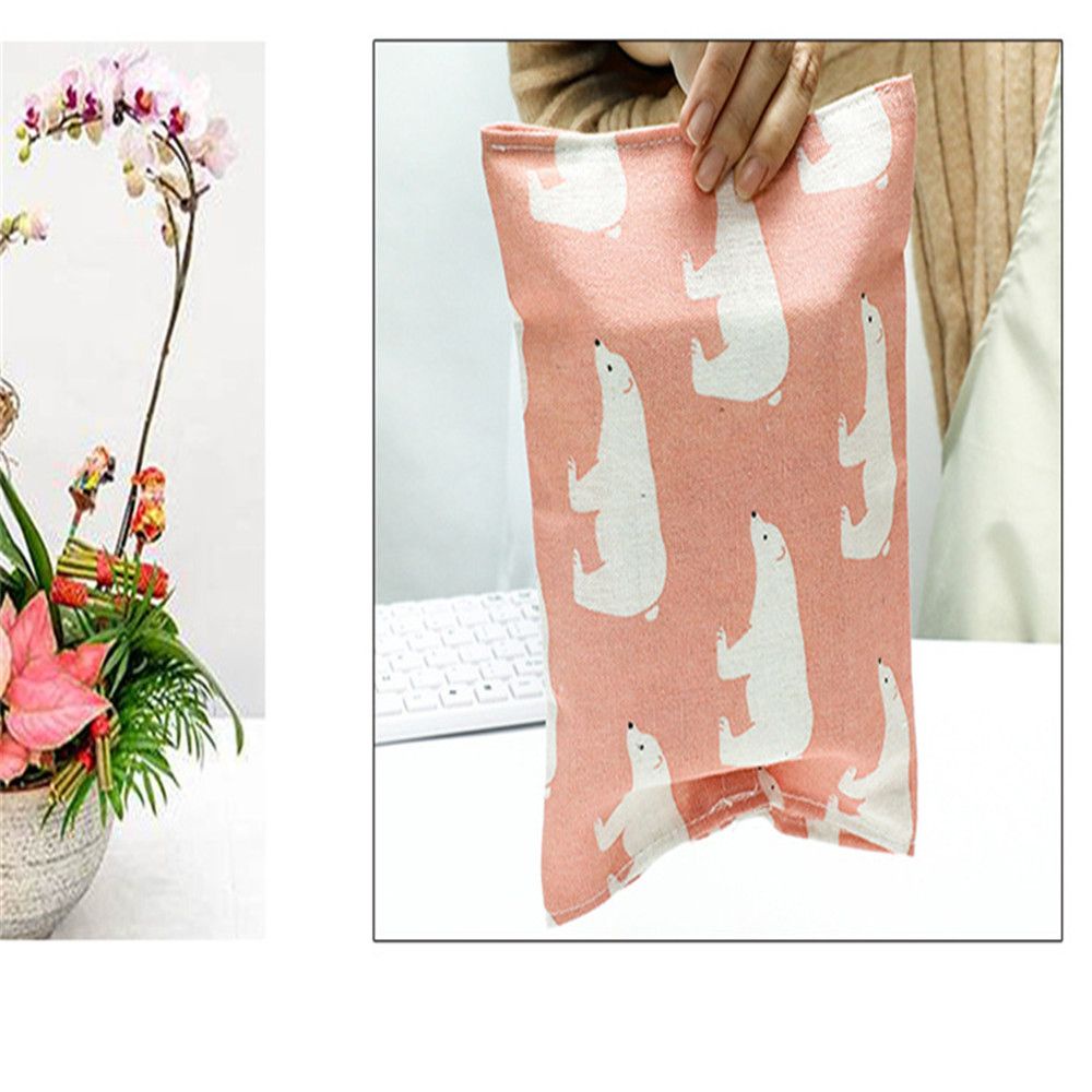 CONOPERY Giá đỡ đựng khăn giấy bằng vải lanh cotton phong cách Bắc Âu sáng tạo