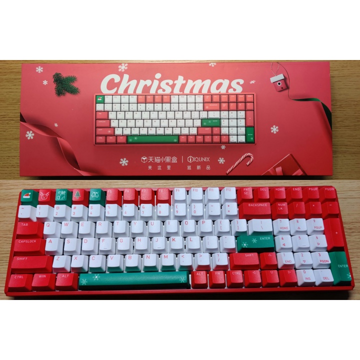 Bàn phím cơ IQunix L80 Christmas Wireless mechanical – Cherry Switch
