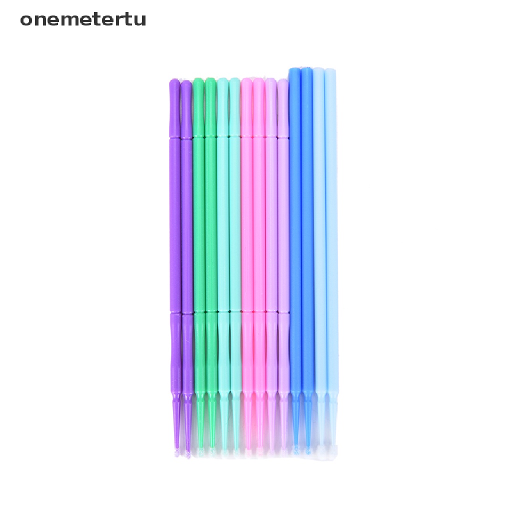 [Hàng mới về] Set 100 cọ hỗ trợ nối mi dùng một lần thiết kế đầu siêu nhỏ tiện dụng