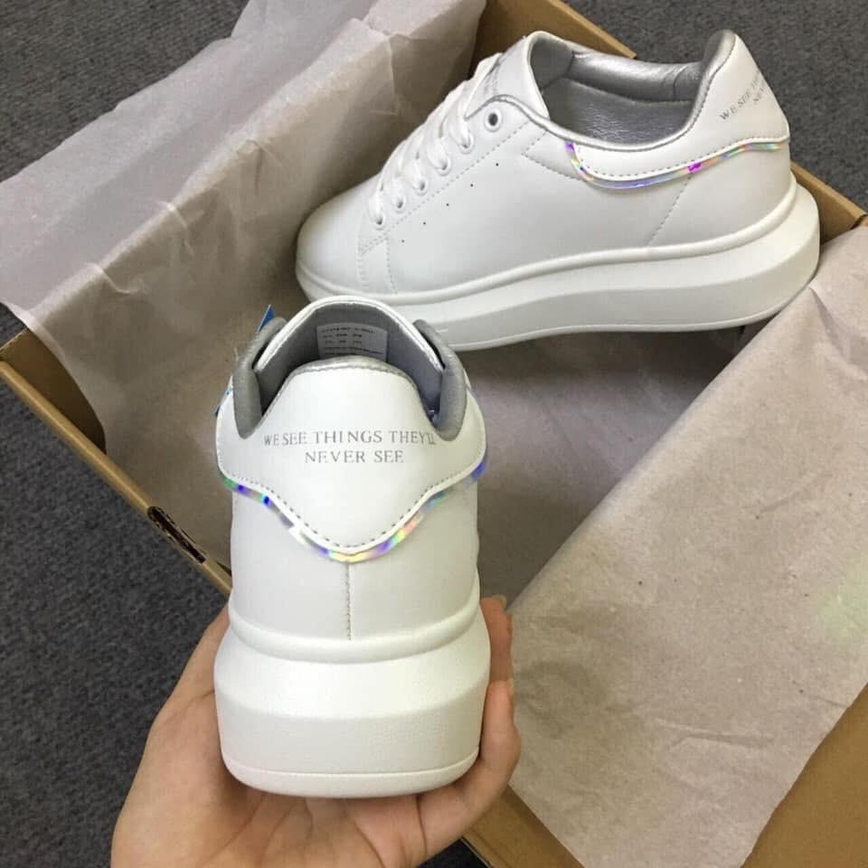 Giày Sneaker Domba high point prism Auth ( Full viền Hologram ) (Có sẵn)