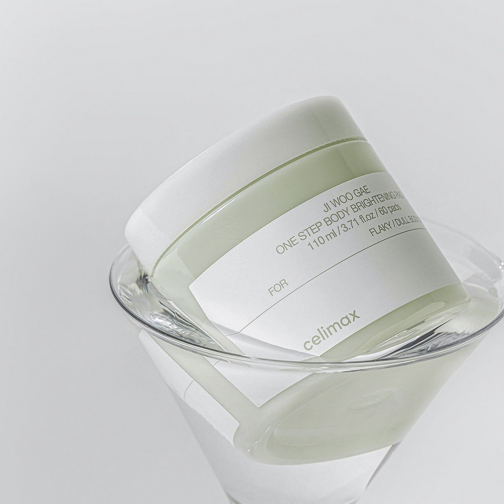 Bông Tẩy Tế Bào Chết Body CELIMAX nâng tone da trong 1 bước One Step Body Brightening Pad 110ml / 60Pcs