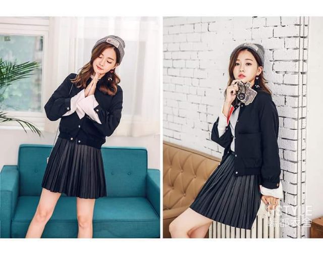 Chân váy dập ly hàng hiệu Every  , thương hiệu thời trang đình đám Every đến từ Hàn Quốc . | BigBuy360 - bigbuy360.vn