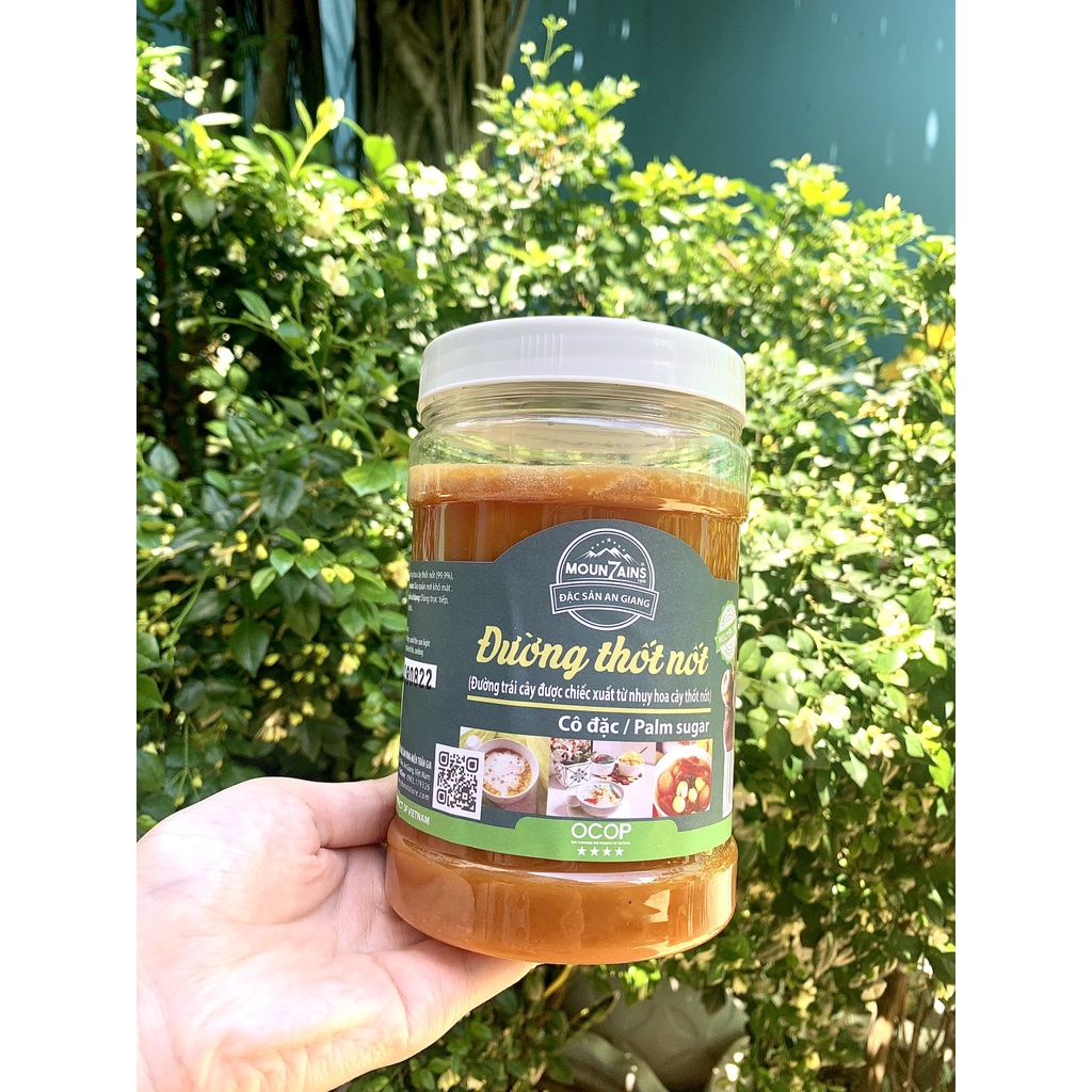 Đường Thốt Nốt Nguyên Chất Moutain Hủ 1Kg - Đặc Sản Thất Sơn An Giang (Palmyra_Store) {{Dạng Cô Đặc}}