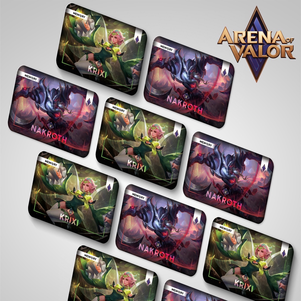 CARD BO GÓC nhân vật LIÊN QUÂN MOBILE ARENA OF VALOR ( PART 2 K-S ) | SKY LABELS | MEMORY