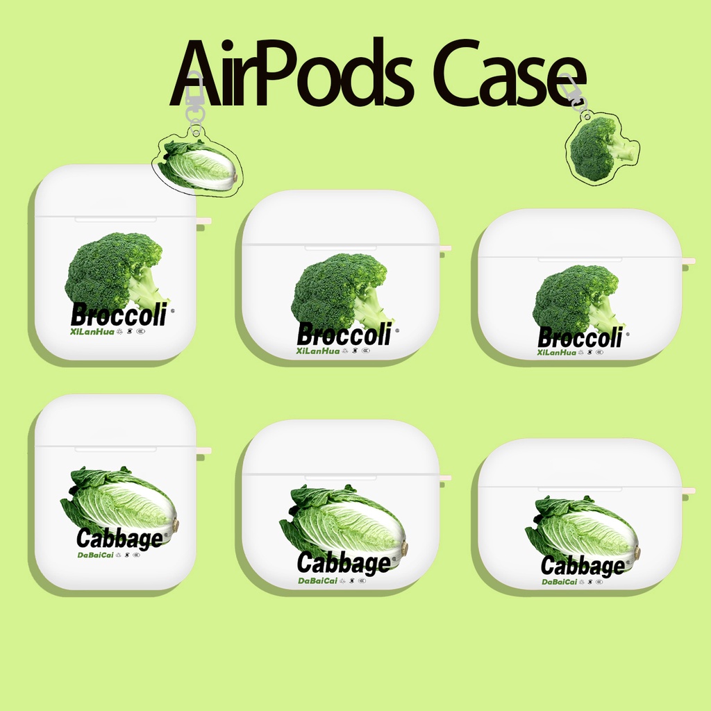 Vỏ Bảo Vệ Hộp Sạc Tai Nghe AirPods3 Pro AirPods3 Họa Tiết Trái Cây Độc Đáo Chất Lượng Cao 2021 Ốp