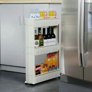 Kệ 3 tầng có bánh xe