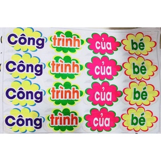 Tên góc nỉ - trang trí lớp mầm non