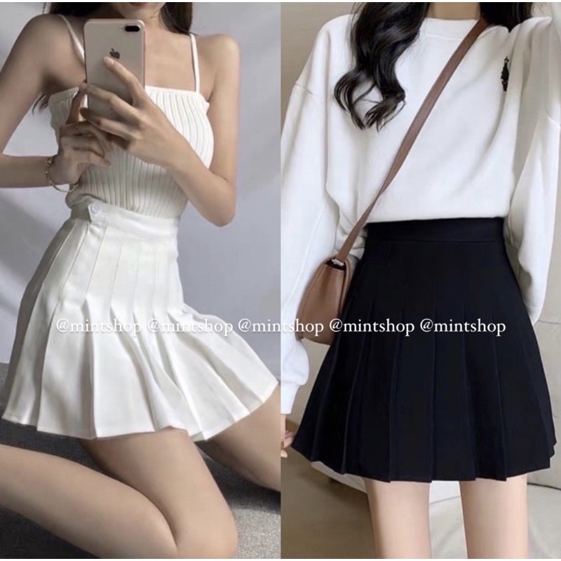 [Mã FAMAYWA giảm 10K đơn 50K] CHÂN VÁY TENNIS XẾP LI ULZZANG