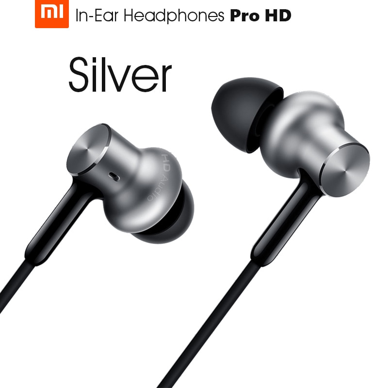 Original Xiaomi Hybrid Pro Earphone Dual Driver Dynamic + Balanced Armature Mi In-Ear Line Control Mic HIFI 3.5mm Earphone