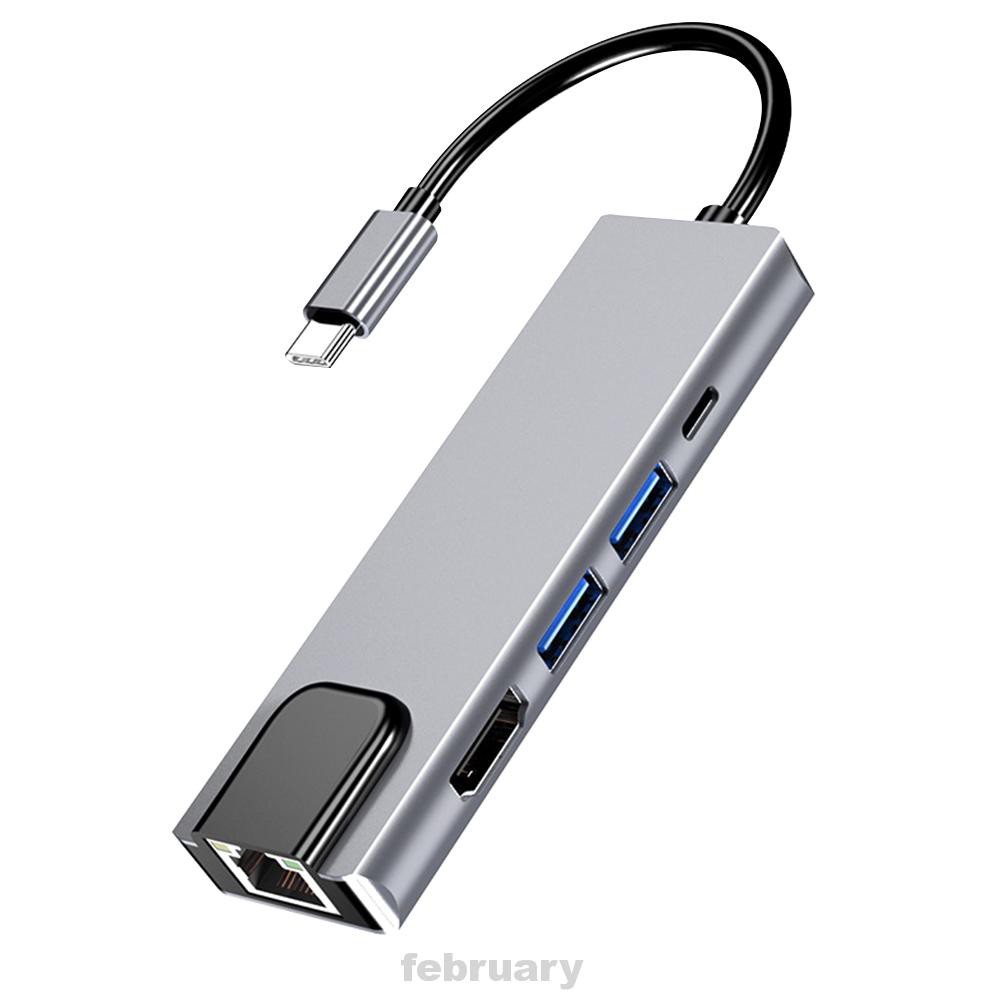 Bộ Chia Cổng Usb 3.0 Gigabit Ethernet 5 Trong 1 Cho Macbook | BigBuy360 - bigbuy360.vn