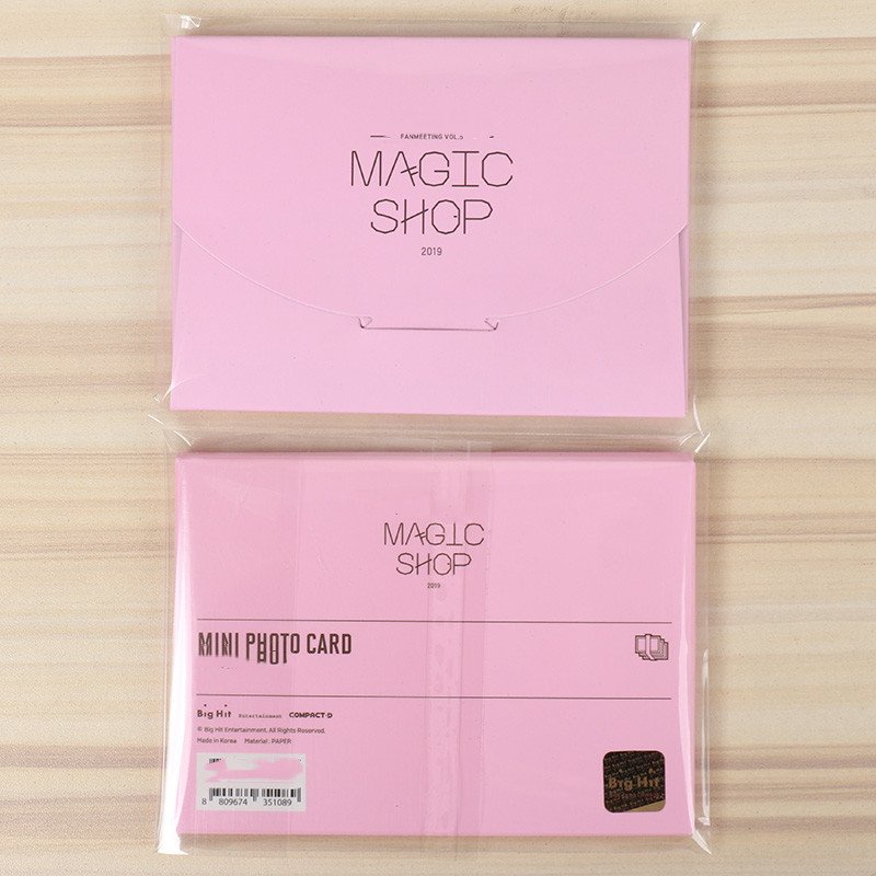 Set 8 card BTS Magic Shop