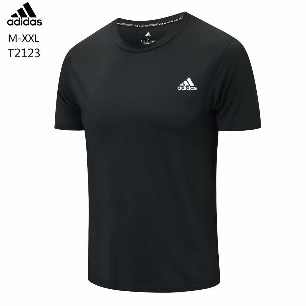 Adidas Cộc tay Áo khoác thể thao nam Mùa hè Được bọc Aresto khô Tập thể dục tay áo ngắn Áo sơ mi ngắn tay chạy