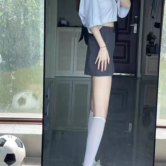 Quần ngắn SUXI vải mỏng ống rộng màu sắc đơn giản dễ phối đồ cho nữ