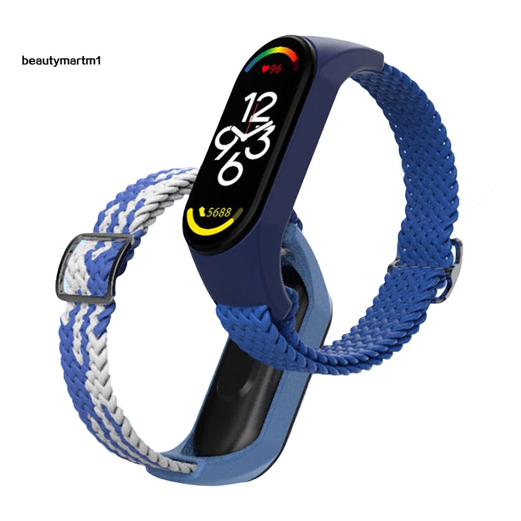 Dây Đeo Đồng Hồ Beautymartm1 Bằng TPU Co Giãn Chống Nước Có Thể Điều Chỉnh Cho Xiaomi Mi Band 5 6 7