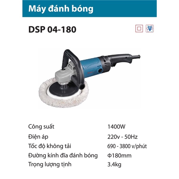 Máy đánh bóng Dongcheng DSP04-180