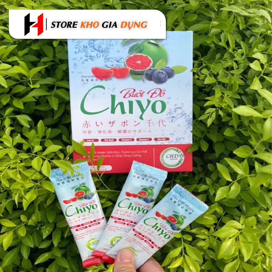 Bưởi Đỏ Chiyo - Chiết Xuất 100% Organic Từ Vườn Dược Liệu CHIYO Farm