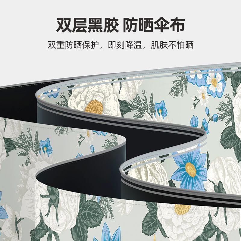 Dù Che Nắng Hai Lớp Chống Tia Cực Tím Phong Cách Thời Trang 5