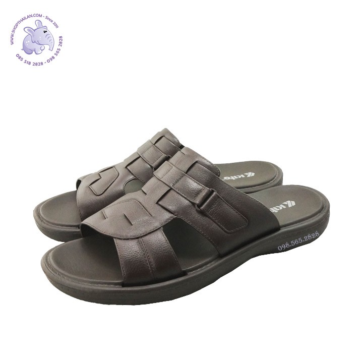 Dép nhựa quai ngang nam Kito Thailand -- MS Kito 4500, dép mềm và êm,chống trượt nước