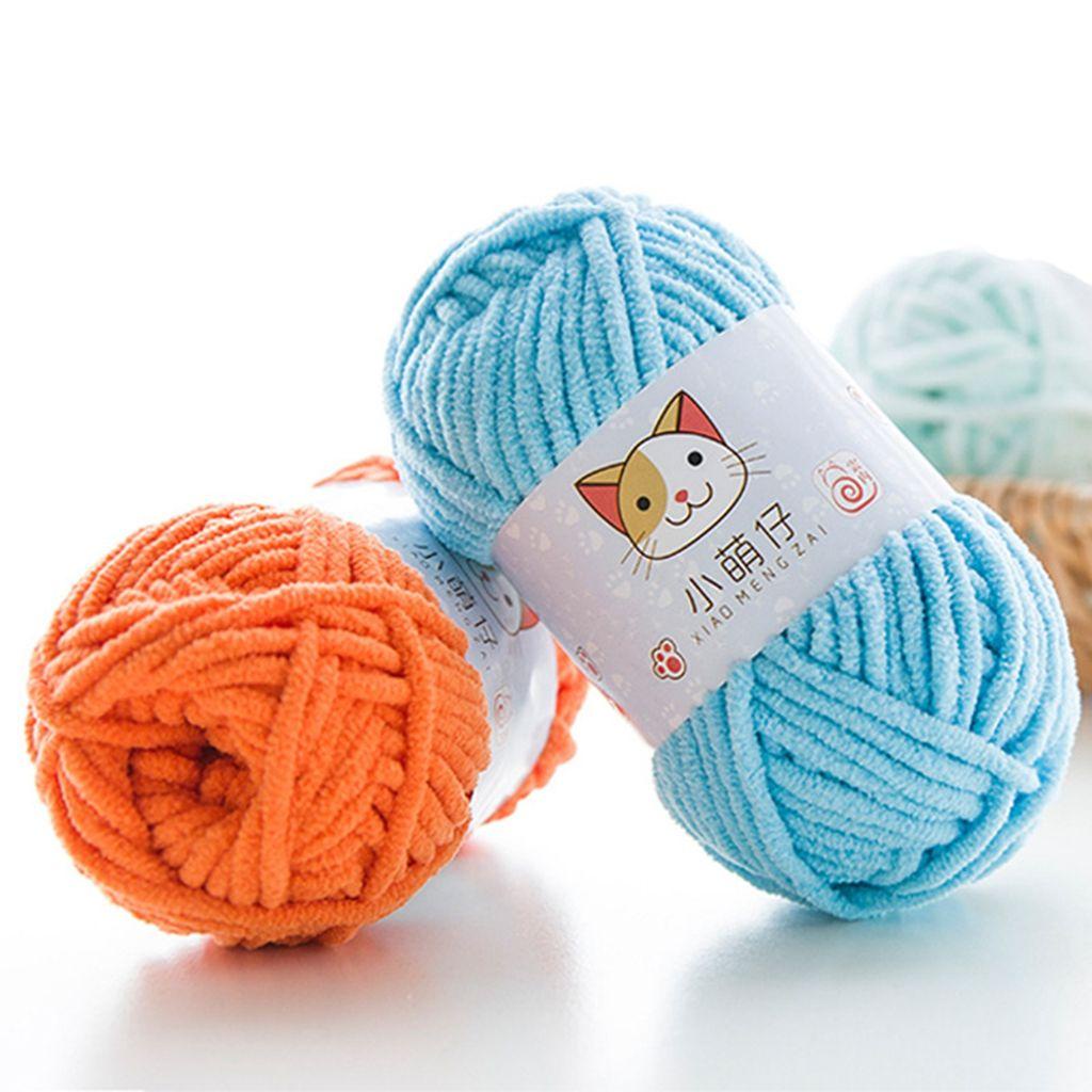 LILYES Cuộn Len Sợi To Đan Khăn Choàng Cổ Đa Năng