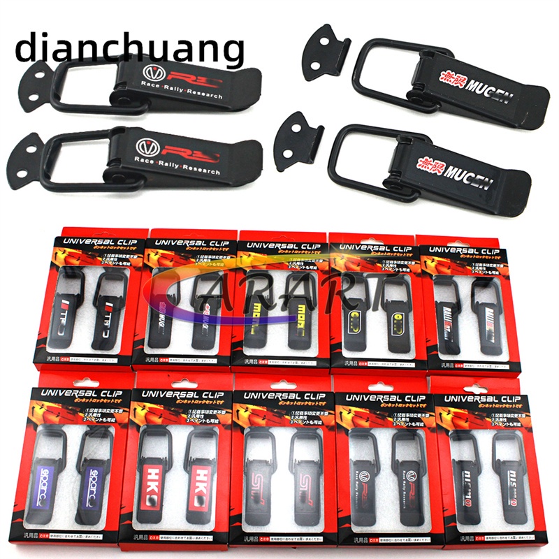 Kẹp Khóa Tháo Lắp Nhanh momo / Sporco / ralliart Thông Dụng Cho Xe Đua